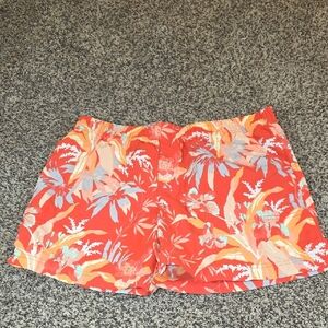 Columbia Coral Floral Women's Athletic Shorts